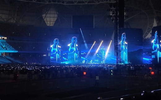 杭州Imagine Dragon梦龙演唱会现场