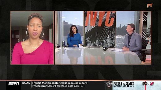 26K views · 478 reactions | Injury update: After a trip to the hospital, @stephenasmith is in an ankle brace for an injury he suffered practicing against Micah Parsons for the NBA All-Star Celebrity Game. Smith will, however, coach tonight’s game. “Definitely,” he texted. | Adam Schefter | Facebook