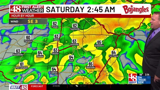 48 First Alert Chief Meteorologist Brad Travis prepares you for Friday's 48 First Alert Weather Day. | WAFF 48 News