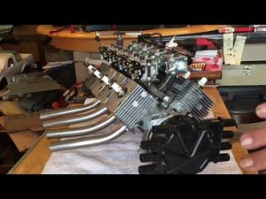 2 stroke weed wacker V8 ? This is crazy!