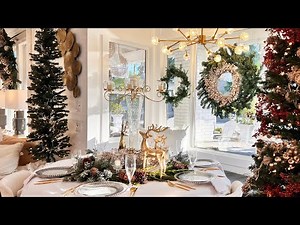 "TRANSFORM YOU HOME FOR CHRISTMAS:Step-by-Step Decorating Guide in OVER 1 HOUR Marathon SPECIAL.