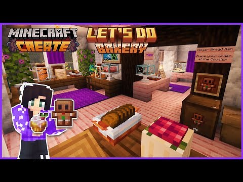 Making CAKES in Modded Minecraft Create Mod & Let's Do Bakery!