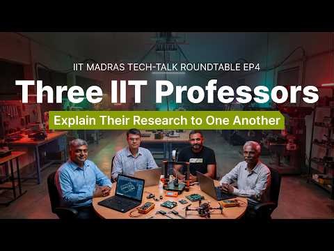 3 IIT Professors Explain their Research - StarPlat, Fitts's Law & HRV | IIT Madras Tech Talk Ep4