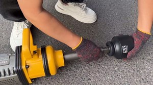 1" Drive Shallow Impact Socket,2-13/16 Inch SAE Jumbo Socket,CR-MO 6 Point for Easy Removal of Large Axle Nut（SAE)