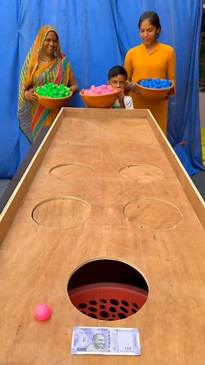 Best Family different colors Ball Roll | Balloon Challenge Masters