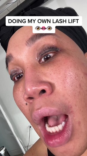814K views · 10K reactions | Giving myself a LASH LIFT ️️ #estheticianschool #esthetician #lashlift #beauty #reels #lashes | PatrickStarrr | Facebook