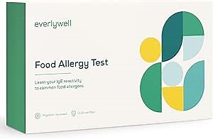 Everlywell Food Allergy Test - at-Home Digestive Health Lab Tests for Women & Men - Accurate Results from CLIA-Certified Lab Within Days - Ages 18+