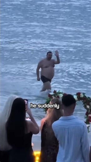 He Came Out of the Sea and Saw His Ex Getting Married 😳