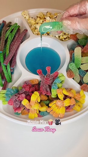 Delicious Blue Raspberry ICEE Gel Candy Treats