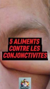 👀 Allergie et conjonctivite : quels aliments manger pour soulager les yeux ? 🥕🫐 #santé #allergies