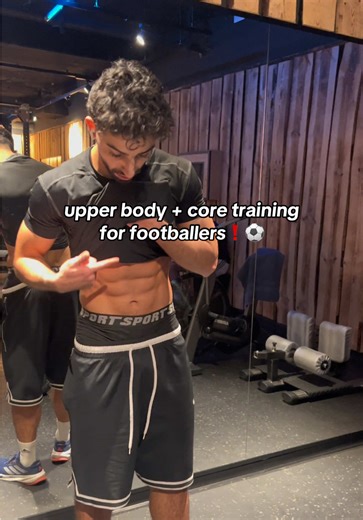 Upper Body and Core Training for Footballers