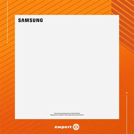 3K views | Acquista Samsung Galaxy S25 Ultra | S25+ | S25 Edge entro il 15 giugno 2025. Per te Galaxy Book4 o Galaxy Tab A9+ in omaggio. Scopri di più  https://www.expert.it/it/it/exp/st/promo/samsung-galaxy-s25 | Expert Italia | Facebook