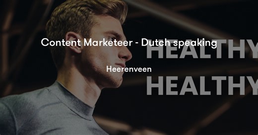 Content Marketeer - Dutch speaking | Bedrijfsfitness Nederland (Epassi Group)