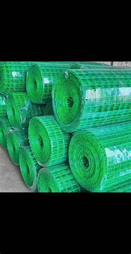 Industrial Metal, Stainless Steel, Hot Dipped Galvanized, PVC Coated Square Welded Wire Mesh Roll
