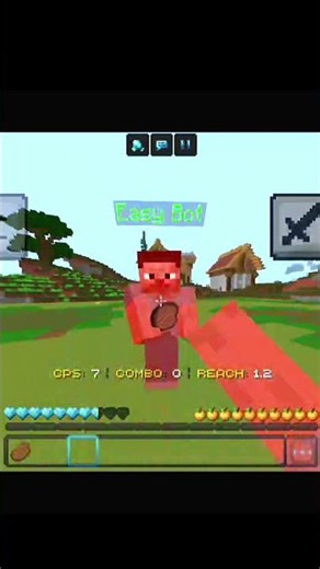 Me vs Bot fist fight #minecraft #viral #audio #gaming #trending #shorts #minecraftshorts