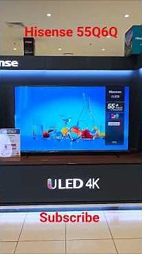 Hisense 55Q6Q 2025 QLED TV first look and Review! 🤩📺 #Hisense #QLED #TV #Review