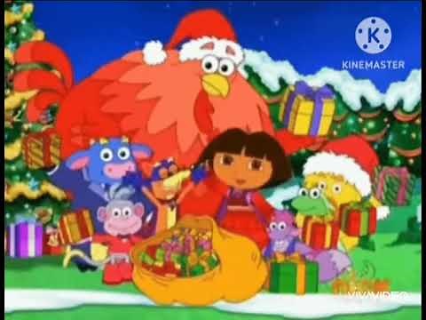 Dora the Explorer Dora's Christmas Carol Adventure We Did It Song and credits