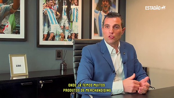 Argentina apresenta camisa que vestirá na Copa do Mundo de 2026; veja fotos