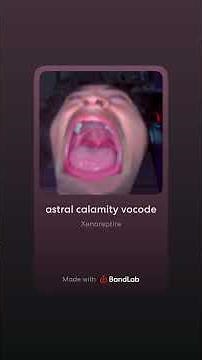 astral divinity sung by ‪@KingSammelot‬ but vocoded to crystal corruption