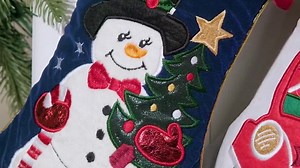 Personalized Christmas Stockings Holiday Embroidered Stocking With Hemmed Edges for Family Stocking Custom Name Stocking for Christmas Decor - Etsy