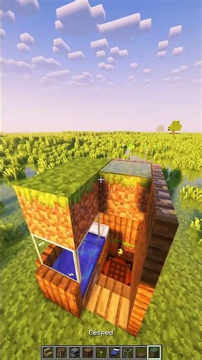 Minecraft 0.67$ House💀(Montagem Hikari) #minecraft #shorts