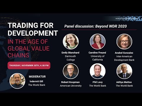 The World Development Report 2020 5th Anniversary Event | Panel Session: Looking Beyond WDR 2020