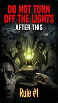 DO NOT Turn Off the Lights After This… (The Cursed Lamp Story)