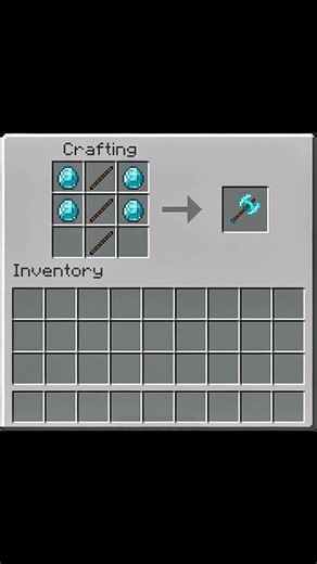 crafting custom axe moment #minecraft #shorts #youtube