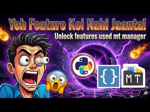 How to unlock premium features Pycode | using Mt_Manager 2026 😱😱