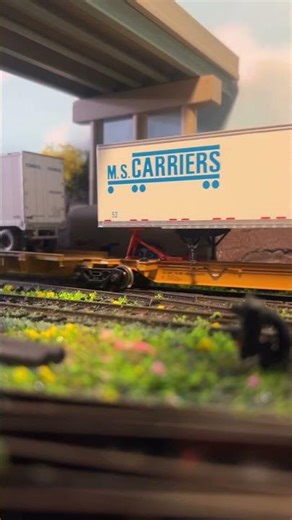 Chessie System TT-2 led by two GP40-2’s sneak under Route 9 & Betty Drive.#fyp