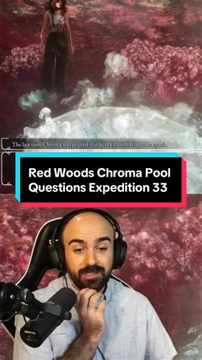 I keep pouring chroma into this pool and leaving with more questions 🤔 now that I’ve rolled credits a lot of this makes much more sense but thought it was interesting how early these questions came up #expedition33 #clairobscurexpedition33 #clairobscur #expedition33edit