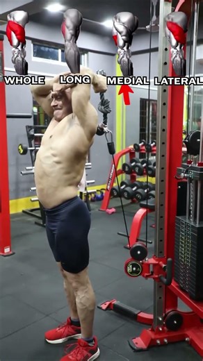 "Get Bigger Arms: Top 5 Rope Exercises for the Triceps!"#shorts #fitness #motivation
