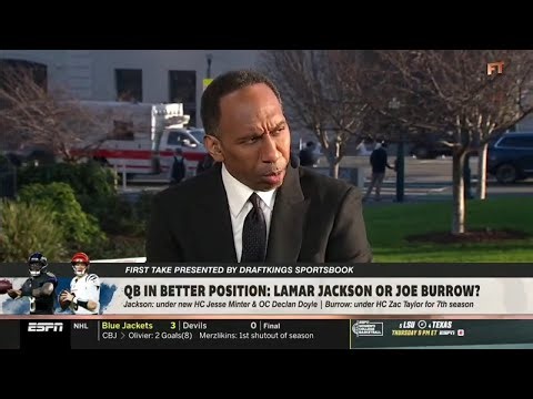 FIRST TAKE | Stephen A. believes Josh Allen is the QB most likely to reach Super Bowl next