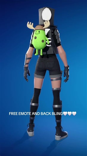 FREE emote and FREE back bling for a limited time. #fortnite #fortnitebackbling #dumbwaystodie