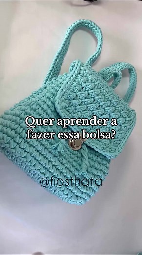 Aprenda a Fazer uma Bolsa de Crochê Passo a Passo