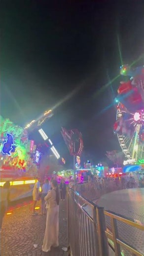 Fun Fair at Night #subscribe #kermis #kirmes #funfair #foire #carnival #foryou #shots #night #fun