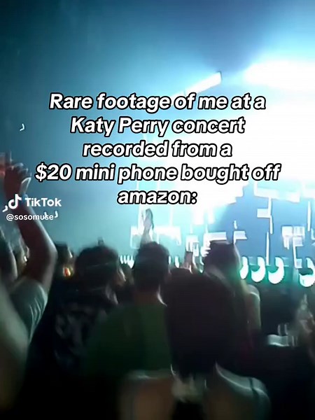 Rare Footage of Katy Perry Concert Experience