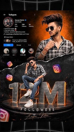 Instagram Trending Profile Photo Editing | Trending Ai Instagram Milestone Poster Photo Editing