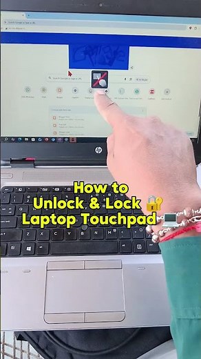 How to Unlock Laptop Touchpad 🔥 Quick Fix #shorts