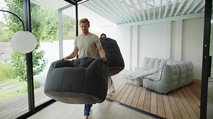 80K views · 15 reactions | Ambient Lounge® pieces are more than just comfy furniture -they’re multifunctional, elastic structure essentials for your home (inside or out). Whether hosting guests & need spare seating, creating a cozy nook for your kids, or seeking living room luxury – you’ll find the style you love | Ambient Lounge | Facebook