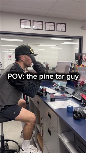 POV: THE PINE TAR GUY