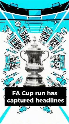 FA Cup Shockers: The Story Behind Port Vale's Name #shorts