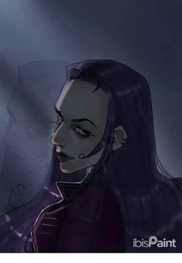 I liked it better before moving the eye. DAMNIT NOT AGAIN. #digitalart #ibispaint #alternative #him #speedpaint