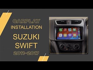 Suzuki Swift 2011-2017 Android Auto | Apple Carplay ⭐ Gtzone Head Unit Installation 2 Mins Tutorial