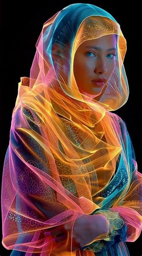 Translucent woman| Surreal Cinematic Art