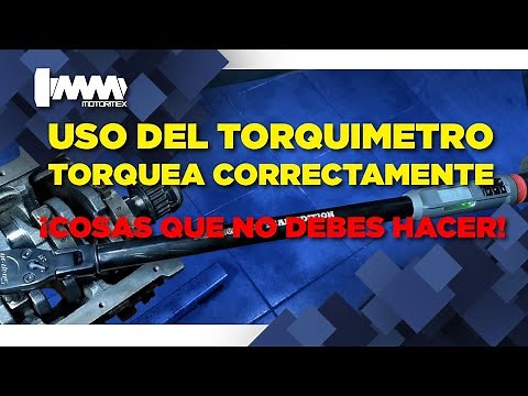 CORRECT USE OF THE TORQUEMETER! | MOTORMEX