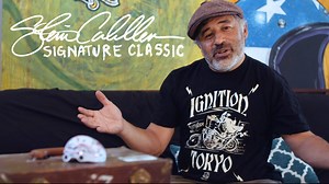 26 reactions | Steve Caballero has a new pro helmet out. Here's where the inspiration came from for it. Get a production model of a full custom helmet. | Pro-Tec | Facebook