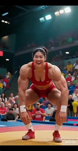 MUSCULAR FITNESS QUEENS GYMNASTIC MOVES AND STRONG BEAUTY