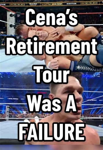 WWE better NEVER do a retirement tour EVER AGAIN. Genuinely the WORST THING I done ever seen #ashewayne #wwe #johncena #wrestlingcommunity #wrestlingtiktok