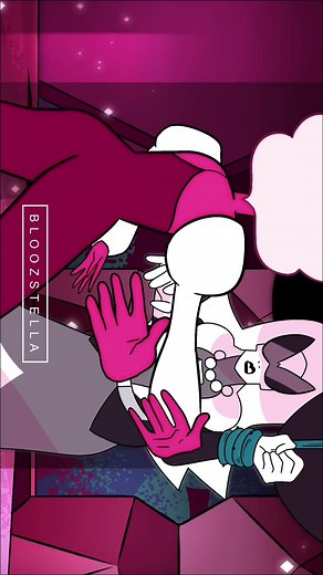 B slap Pink v White #fyp #stevenuniverse #tiktok #animation #whitediamond #pinkdiamond #yellowdiamondau